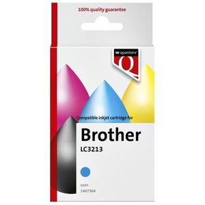 Inktcartridge Quantore alternatief tbv Brother LC3213 blauw