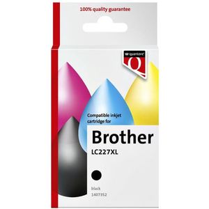 Inktcartridge quantore brother lc227xl zwart | 1 stuk | 12 stuks