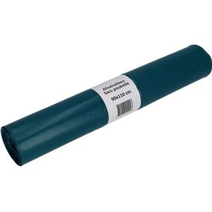 Afvalzak Cleaninq 90x110cm LDPE recycled T60 160L blauw [10x]