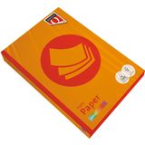 Kopieerpapier Quantore Colour A4 80gr oranje 500 vel