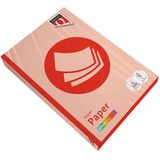 Quantore - Kopieerpapier - A4 - 80gr - Zalm - 500 Vel - FSC-gecertificeerd