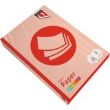 Quantore - Kopieerpapier - A4 - 80gr - Zalm - 500 Vel - FSC-gecertificeerd