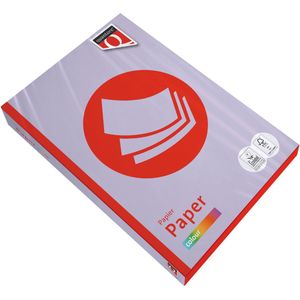 Quantore - Kopieerpapier - A4 - 80gr - Lila - 500 Vel - 5 Stuks