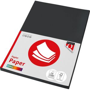 Kopieerpapier Quantore Colour A4 80gr zwart 100 vel | 10 stuks