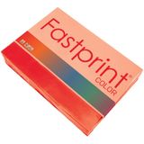 Quantore - Colour - Kopieerpapier - Felrood - A4 - 160 gram - 5 stuks