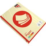 Kopieerpapier Quantore Colour A4 120gr kanariegeel 250 vel | 5 stuks
