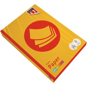 Quantore - Colour A4 - Kopieerpapier - Diepgeel - 120 gram - 5 Stuks
