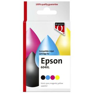Inktcartridge Quantore alternatief tbv Epson 604XL T10H94 zwart + 3 kleuren