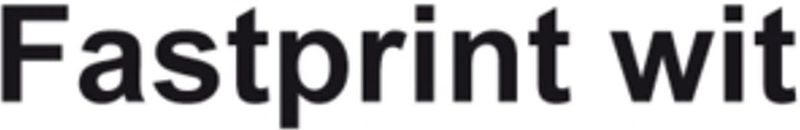 Fastprint - A4 - Kopieerpapier - Wit - 80gr - 100 Vel