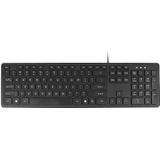 Quantore - QWERTY - Toetsenbord - Zwart - Bedraad - USB-A