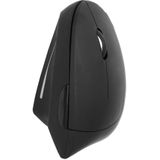Quantore - Draadloze Muis - Zwart - Ergonomisch Ontwerp - USB-A Adapter