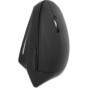 Quantore - Draadloze Muis - Zwart - Ergonomisch Ontwerp - USB-A Adapter