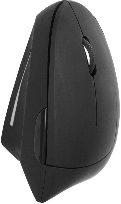 Quantore - Draadloze Muis - Zwart - Ergonomisch Ontwerp - USB-A Adapter