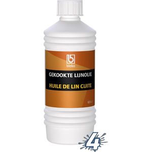 Veba Gekookte lijnolie - flacon 500 ml