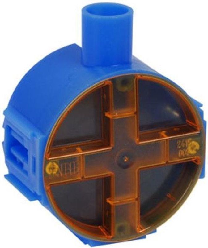 ABB - Inbouwdoos - Geschikt voor Buizen van 16 Millimeter - Diameter 71.5 Millimeter - Diepte 40 Millimeter