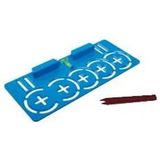 HAF - Aftekenmal - Blauw - Voor ABB Inbouwdozen