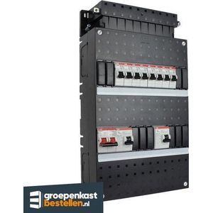 ABB busboard groepenkast 1 fase 8 groepen 220 x 390