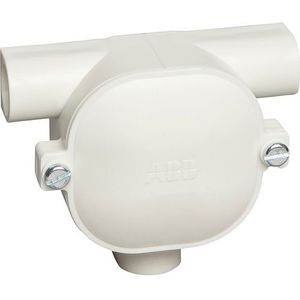 Abb Top T-doos 5/8 Met Deksel Gerecycled Kunstof