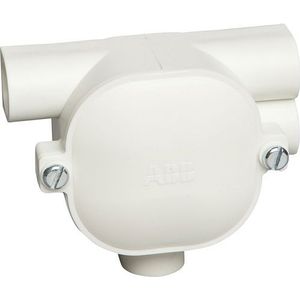 Inbouwdoos - Wit - Kunststof - Blinddeksel - 4 Invoeren