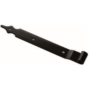 Waelbers - Rustica Duimheng met Verzet - Zwart - Geëpoxeerd Staal - 400mm