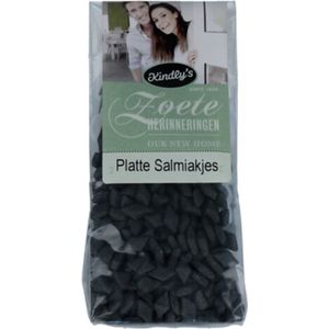 Kindly Platte Salmiakjes 7 x 130GR - Voordeelverpakking