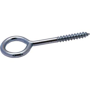 Gebu - Schroefoog - Verzinkt - Staal - 6 x 47 x 25mm - 100 Stuk