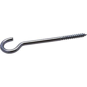 Schroefhaak - Houtdraad - Geschikt voor Binnen- en Buitengebruik
