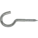 Schroefhaak - 100X25X6Mm - Elvz - 100 Stuks - Gegalvaniseerd IJzer