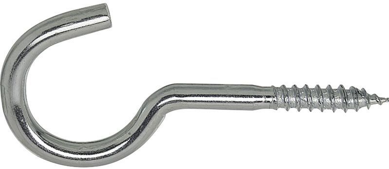 Schroefhaak - 100X25X6Mm - Elvz - 100 Stuks - Gegalvaniseerd IJzer