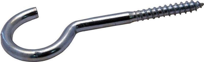 Schroefhaak - Gegalvaniseerd - Voor Binnen- en Buitengebruik