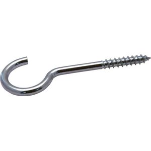 Schroefhaken - RVS - Voor Binnen- en Buitengebruik