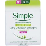 Simple - Vital Vitamin Cream - Dagcrème - SPF15 - UVA-UVB