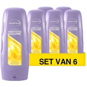 Andrélon Classic Verrassend Volume Conditioner - 6 x 300 ml - Voordeelverpakking