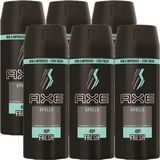 Axe Apollo deodorant - body spray (6x 150 ml)