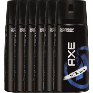 Axe - Anarchy - Deodorant - 150 ml - Voordeelverpakking - 6 st