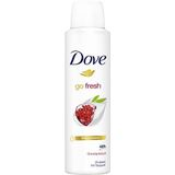Dove Go Fresh Pomegranate & Lemon Verbena Women - 6 x 150 ml - Deodorant Spray - Voordeelverpakking