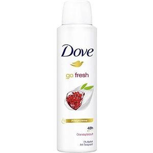 Dove Go Fresh Pomegranate & Lemon Verbena Women - 6 x 150 ml - Deodorant Spray - Voordeelverpakking