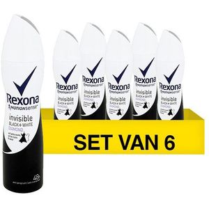 Rexona - Invisible Diamond - Deodorant Spray - 150 ml - 6x