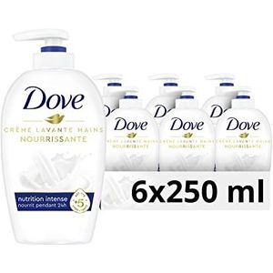 DOVE Wascrème, pomp, origineel, 250 ml, 6 stuks (6 x 250 ml)