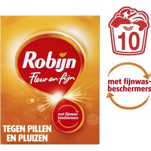 Robijn - Fleur & Fijn - Waspoeder - 10 Wasbeurten - Voor Fijne Kleding