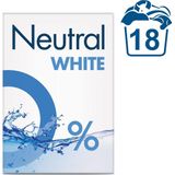 Neutral - Waspoeder - Wit - Parfumvrij - 18 Wasbeurten