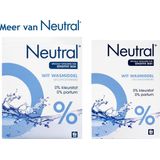 Neutral - Waspoeder - Wit - Parfumvrij - 18 Wasbeurten