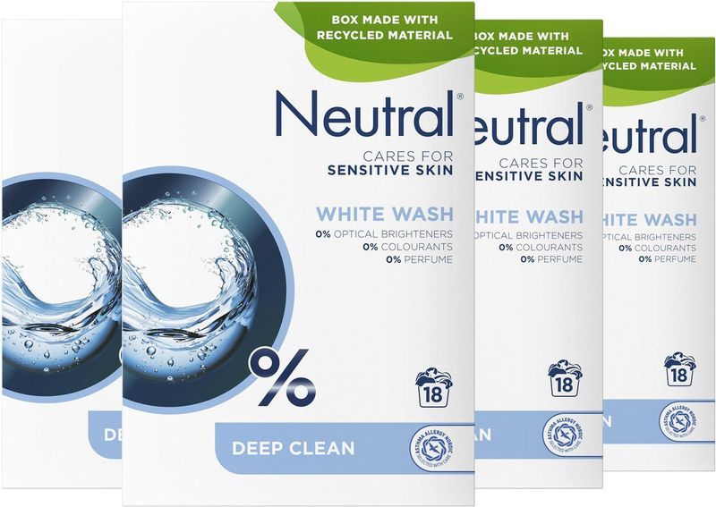 Waspoeder - Wit - Hypoallergeen - Parfumvrij