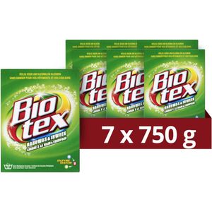 7x Biotex Handwas & Inweek Poeder 750 gr