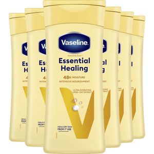 Vaseline Intensive Care Bodylotion - Essential Healing - met Ultra-Hydrating Lipids en havermoutextract - 6 x 200 ml