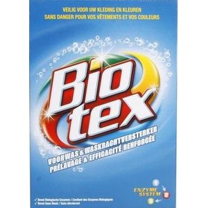 Biotex - Waspoeder - Voorwas & Waskrachtversterker -  2 KG (50 wasbeurten)