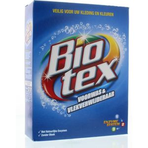 2+2 gratis: Biotex Waspoeder Voorwas & Waskrachtversterker 750 gr
