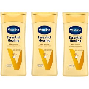 Vaseline Intensive Care Essential Healing Body Lotion - 3 x 400 ml