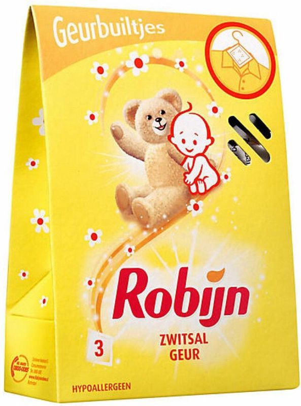 Robijn Geurbuiltje Zwitsal - 6 x 3 stuks - Voordeelverpakking