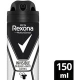 Rexona Invisible on Black + White Clothes Antitranspirant Spray 48h 150 ml